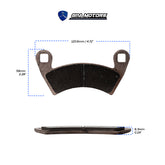 Kit 8 Piezas Balatas Gold Polaris Rzr Xp 1000 (2014-2020)